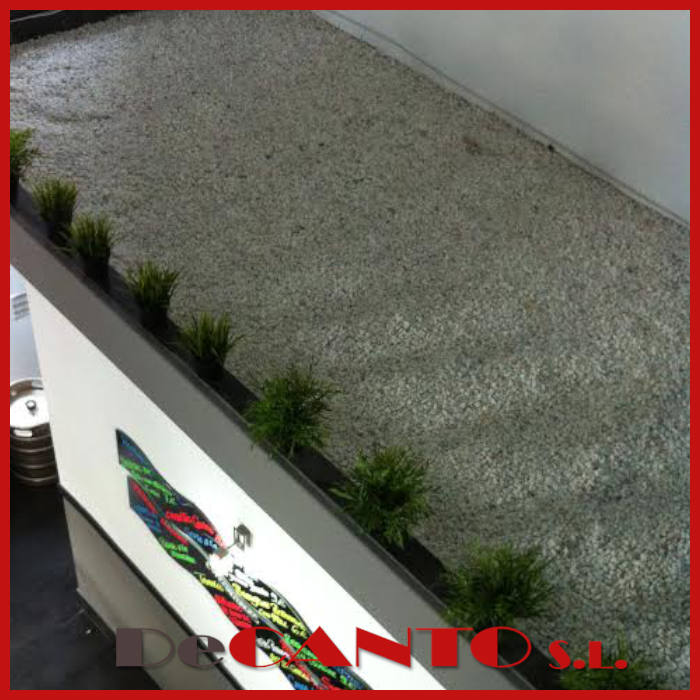 Áridos Decorativos, también en interiores