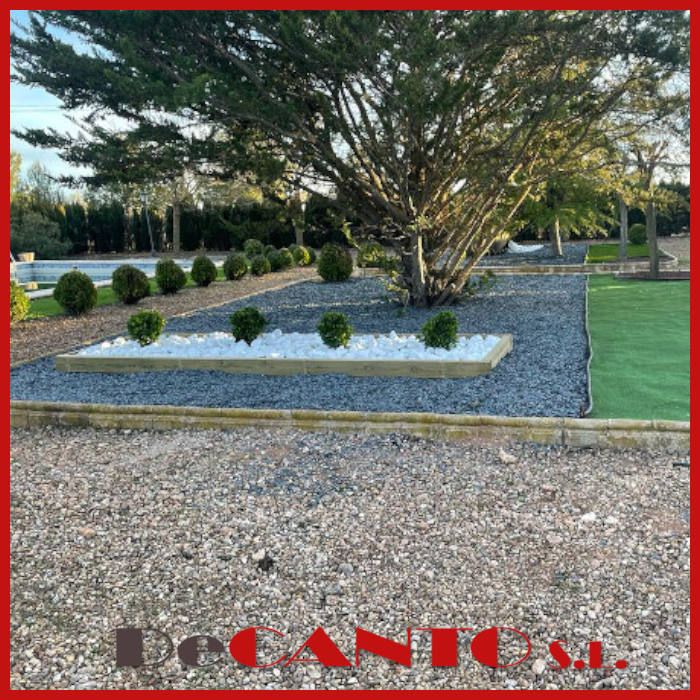 Confía en Decanto: áridos en jardines para optimizar los recursos naturales